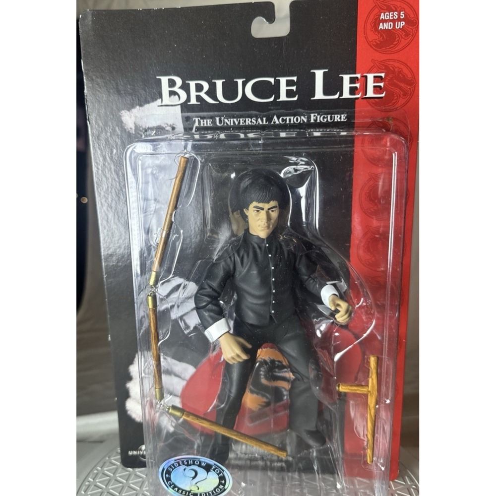 Sideshow Toy The Universal Bruce Lee 7" Action Figure Vintage 1999 (53F)